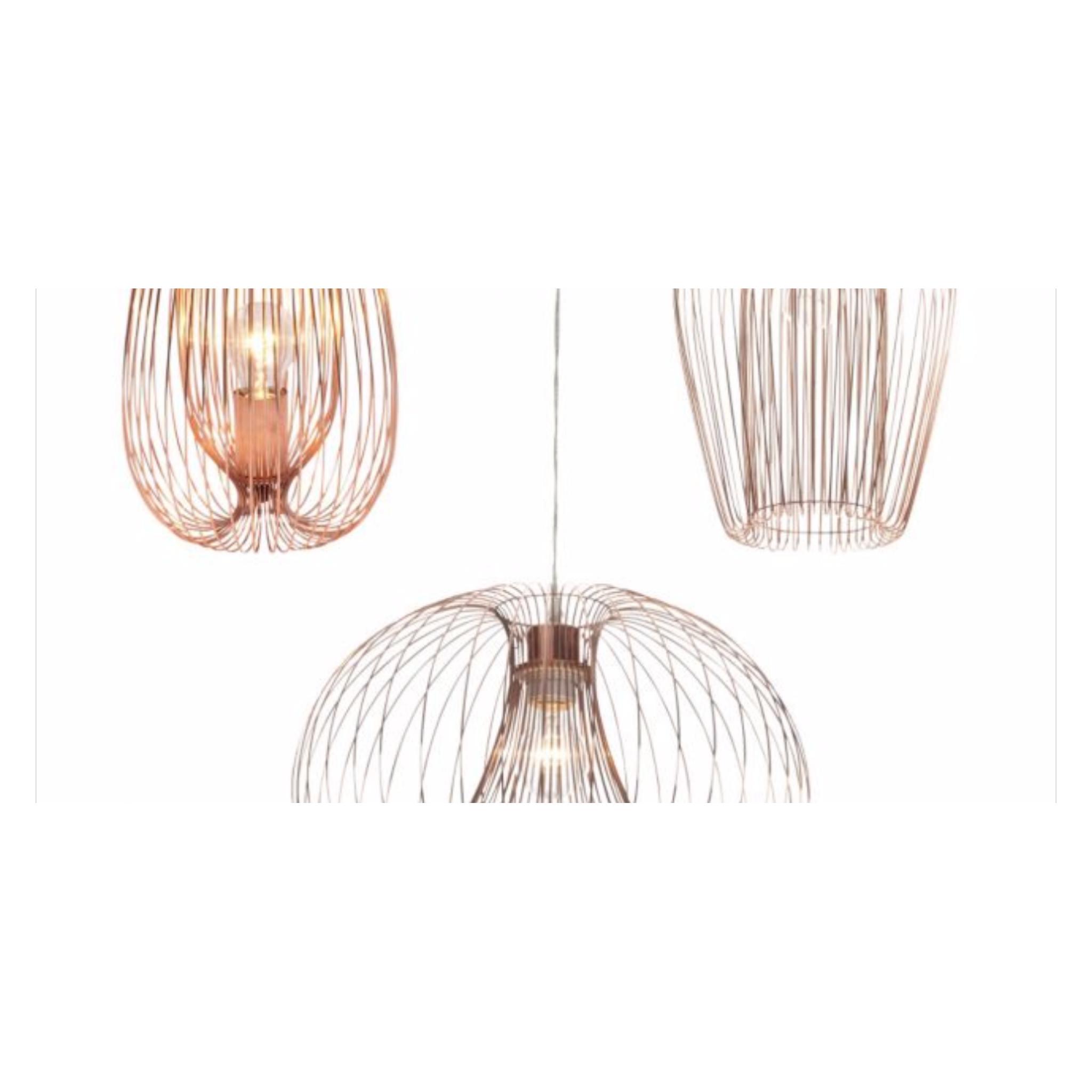 JONAS COPPER WIRE LIGHT SHADE (D)22CM